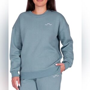 LAZYPANTS Women’s Fleece Crewneck Sweatshirt – NWT ☁️